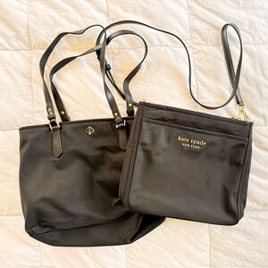 Kate Spade Elegant Black Bag Duo